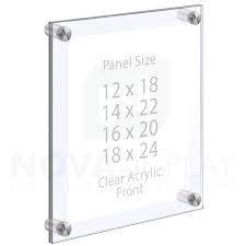 We did not find results for: Economy Clear Acrylic Large Poster Frames Wall Mounted On Standoffs