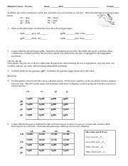 Dihybrid crosses so far, all of the punnett square problems you have been solving have involved only one trait, otherwise called a monohybrid cross. Chapter 10 Dihybrid Cross Worksheet Key Dihybrid Cross Review Ppt Download Fill It Out And Determine The Phenotypes And Proportions Of Offspring 4 Sekarsarisungsang