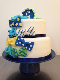 Black And White Bow Tie Cake Bow Tie Cake For A Baby Shower Shower Cakes Baby Shower Cakes For Boys Baby Shower Cakes