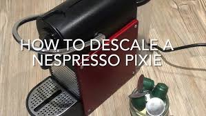 Switch on the machine and press both espresso and lungo button for 3 seconds to enter descaling mode. How To Descale A Nespresso Machine Descaling Pixie Inissia Citiz Essenza And More Youtube