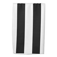 Black And White Kitchen Towels Black And White Stripe Kitchen Dish Towels Zazzle Com Kitchen Dish Towel Black And White Dishes Dish Towels
