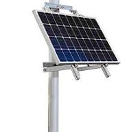 Solar Panel Bracket for Pole/Pipe for up to 100W solar panel