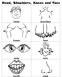 Headshoulderssongbw Jpg 796 987 Ingles Para Criancas Pesquisa Escola