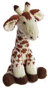 Knitted Giraffe Pdf Pattern Knitting Pattern Diy Knitted Etsy Hand Knit Toys Animal Knitting Patterns Knitted Stuffed Animals