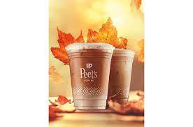 Brown blue mountain blend iced coffee, 8.12 fl oz. Peet S Coffee Celebrates Autumn With New Take On Seasonal Favorites
