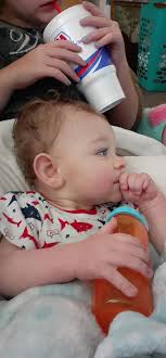 Today is my great grandsons's 3rd birthday. Happy birthday,Logan. Nana  loves you.