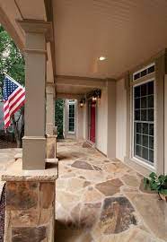 80 Elegant Wooden And Stone Front Porch Ideas Stone Porches Front Porch Stone Front Porch Columns