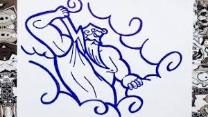 Dibujo para colorear technoblade smp. Como Dibujar A Zeus How To Draw Zeus Como Desenhar Zeus Youtube