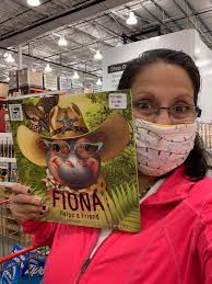 Since we visited Fiona this year we had to get the book! Our girls loved  it:)