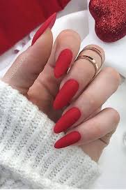 Acrylic nails or artificial nails, are those special type of nails which have the ability to glam up your style quotient to multiple levels. Red Red Acrylic Nails Spring Nail Colors Red Nail Art Designs