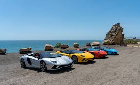 2018 Lamborghini Aventador S Roadster Side Wallpapers 9 Newcarcars