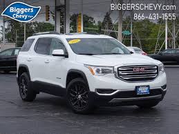 Fits chevy suburban tahoe traverse / gmc acadia yukon / cadillac escalade srx/. Pre Owned 2018 Gmc Acadia Slt Suv In Elgin 56849 Biggers Chevrolet