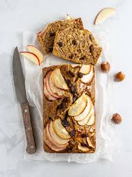 A dense, soft keto and eggless bread recipe! Vegan Apple Bread Recipe Foodaciously