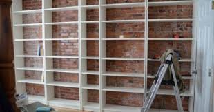 Ikea Hack Billy Built In Bookshelves Part 1 Bookshelves Built In Bookshelves Diy Built In Bookcase