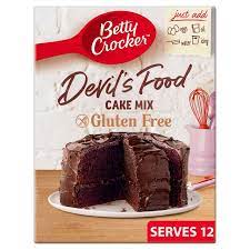 Once you compose these dry mixes from scratch, i doubt you will want to give betty or the rest of her kind another look. Betty Crocker Gluten Free Devil S Food Chocolate Cake Mix 425g Sainsbury S