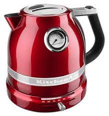 The kitchenaid electric kettle is simple to use and offers a stylish compact footprint for your countertop. Candy Apple Red Pro Line Series Electric Kettle Kek1522ca Kitchenaid