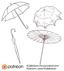 Umbrellas Reference Sheet Umbrella Drawing Art Reference Poses Drawings