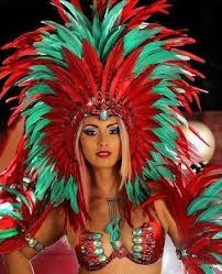 Aqua Turquoise And Red Carnival Costumes Rosenmontag Karneval Verkleidung Karneval Rio Karneval