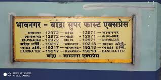 19218 Saurashtra Janta Express Pt Ahmedabad To Bandra