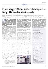 Im gegensatz zu den anderen deutschen bundesländern setzt die millionenmetropole an der spree (geschätzt 3. Die 310klinik In Nurnberg International Renommierte Arzte