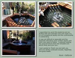 Once you've obtained your shells, position them (photo 1), then use a shovel to trench an outline 6 in. 165 Gallon Above Ground Pond Kit Kim S Ponds