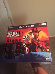Sony Playstation 4 Pro 1tb Red Dead Redemption 2 Sony Playstation 4 Pro 1tb Red Dead Redemption 2 Console Bundle New Red Dead Redemption Sony Playstation Playstation 4