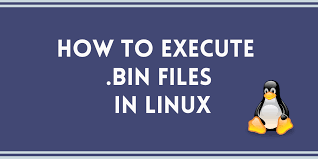 Check spelling or type a new query. How To Open A Bin File In Linux Linuxfordevices