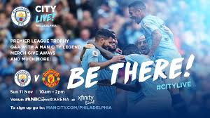 Man city vs man utd live. Xfinity Live On Twitter Calling All Soccer Fans Join Us On Sunday 11 11 And Be A Part Of The Global Manchester City Trophy Tour Xfinity Live Will Be Hosting A City Live