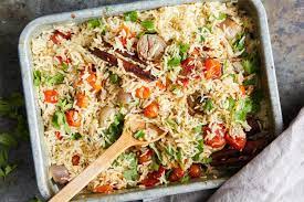 Baked Rice With Slow Roasted Tomatoes And Garlic Recipe Recipe Slow Roasted Tomatoes Roasted Tomatoes Ottolenghi Recipes