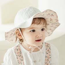 Happy Prince】韓國製Hella小碎花雙面可戴嬰兒童遮陽帽(寶寶帽防曬)