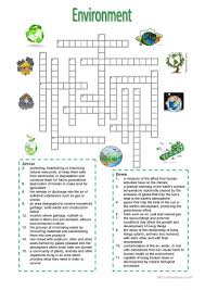 Maybe you would like to learn more about one of these? Environment Crossword Puzzle English Esl Worksheets For Distance Learning And Physical Classrooms