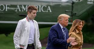 Video Shows Barron Trump 14 Is Now Taller Than Dad Donald