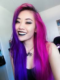 Majestic Violet and eye-catching Magenta rocking the scene here! 💜 Get  this colors at evilhair.com