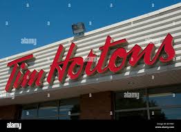 Tim Hortons Restaurant Chain Ontario Canada Stock Photo Alamy