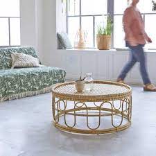 table basse ronde 22 idees deco pour le salon table basse table basse rotin table basse ronde