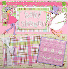 Baby Shower Scrapbook Layouts Premade Scrapbook Layout Baby Shower New Mom Pregnant E Baby Shower Scrapbook Baby Girl Scrapbook Scrapbook Layouts Baby Shower