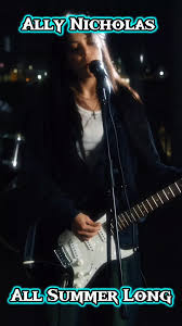Ally Nicholas-All Summer Long #metal #metaltok #metalhead #posthardco...