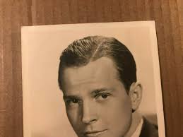 Alan Baxter Very Rare Very Early Original Autographed Photo 30s Saboteur  Thin