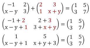 Cara Mencari Nilai X Dan Y Pada Matriks Idschool