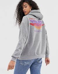 Milly bobby brown stranger things lightweight hoodie. Pull Bear Stranger Things Hoodie In Grey Asos