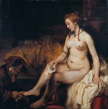 Bathsheba at Her Bath (Rembrandt) - Wikipedia