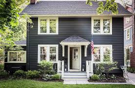 Matching exterior paint color schemes to your roof. Designer Ideas For Exterior House Paint Colors