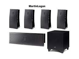 Martin Logan Motion System 5 1 Home Theater Speaker System Newegg Com
