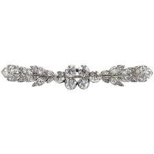 Maybe you would like to learn more about one of these? Preowned Art Deco Diamond Hair Clip Brooch 6 033 Liked On Polyvore Featuring Jewelry Br Art Deco Diamond Jewelry Art Deco Diamond Brooch Art Deco Jewelry
