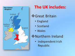 The northern frontier with scotland extends from the solway firth in the west along the cheviot hills to the mouth of the tweed on the east. Great Britain England Scotland Wales Northern Ireland Independent Irish Republic Ppt Download