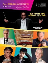 San Diego Symphony Season 2013 14 Brochure By San Diego