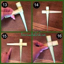 Hold the fold down, you will see it crates a triangle. How To Fold The Palms From Church Into A Cross Everyday Best