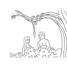 Genesis 2 18 23 tells us that adam named the animals before eve was created. Top 25 Freeprintable Adam And Eve Coloring Pages Online