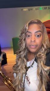 Saxophonist Aisha D. DuBose