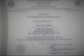 Sharing And Tips Mengerjakan Soal Tes Kemampuan Akademik